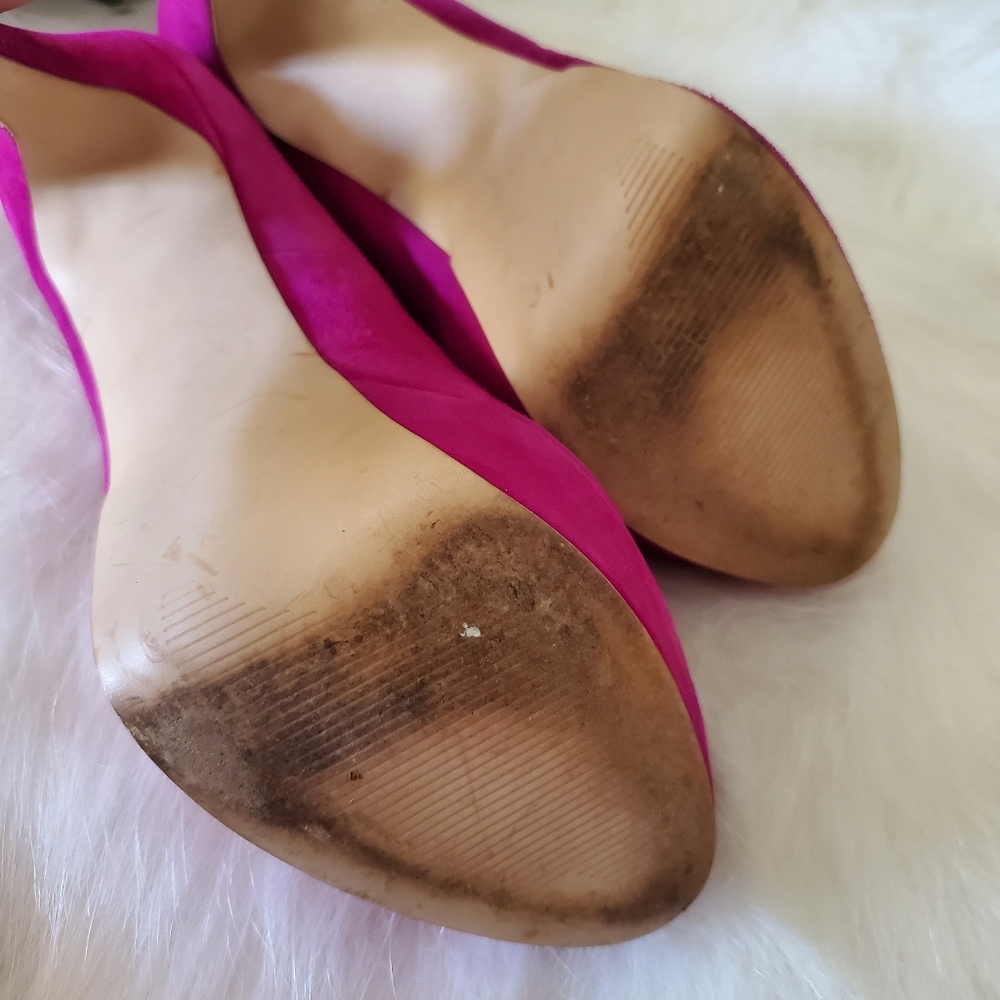 Steve Madden Fuchsia Heels - Picture 3 of 5